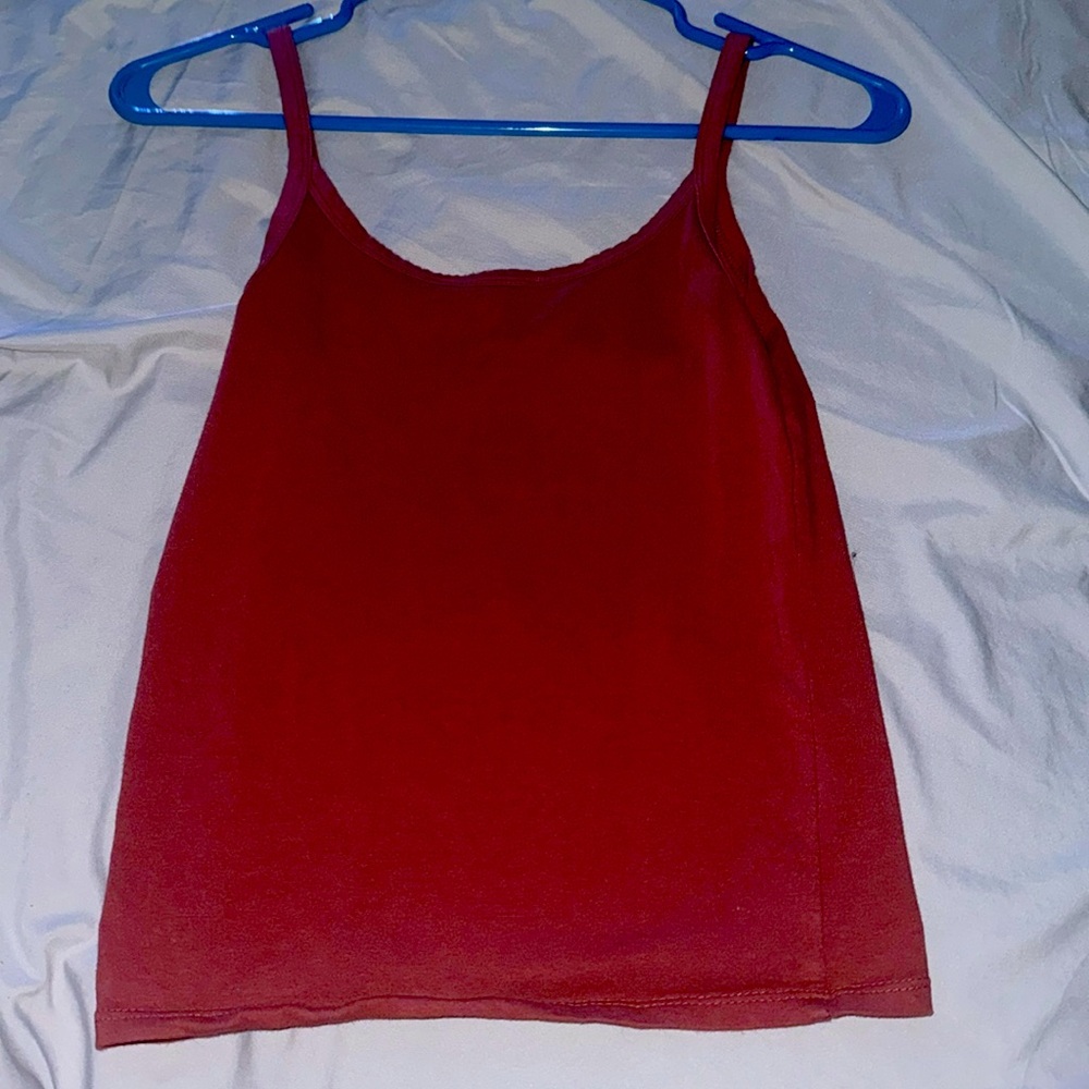 Burgundy Tank top